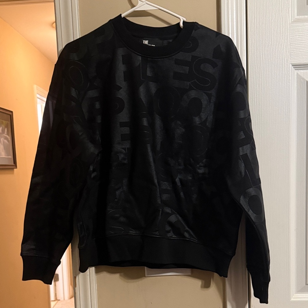 NWT The Kooples Black Crewneck Sweater